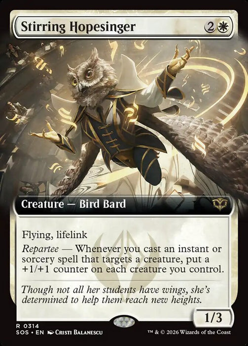 Stirring Hopesinger - Extended Art