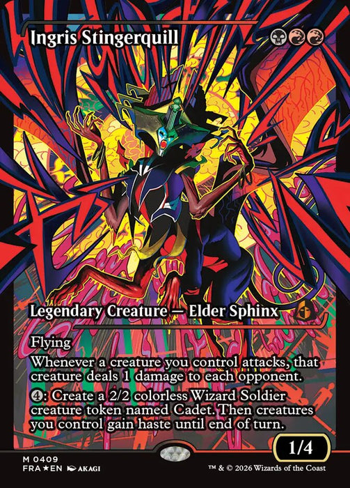 Ingris Stingerquill - Full Art - Showcase (Foil)