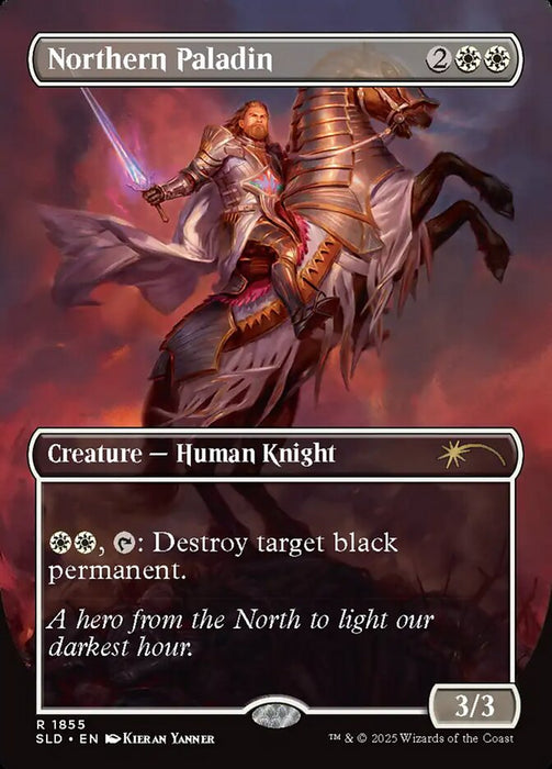 Northern Paladin - Borderless - Full Art - Inverted (Foil)