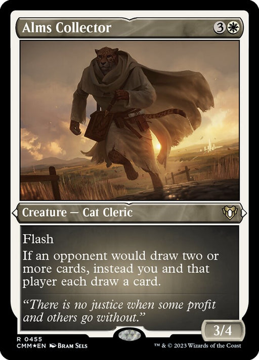 Alms Collector - Etched - Inverted - Etched (Foil)