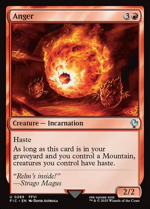 Anger - Surge Foil (Foil)