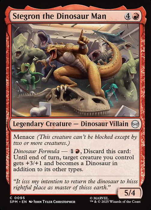 Stegron the Dinosaur Man - Legendary (Foil)