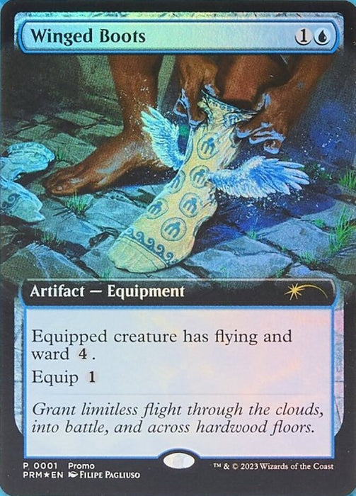 Winged Boots (Foil)