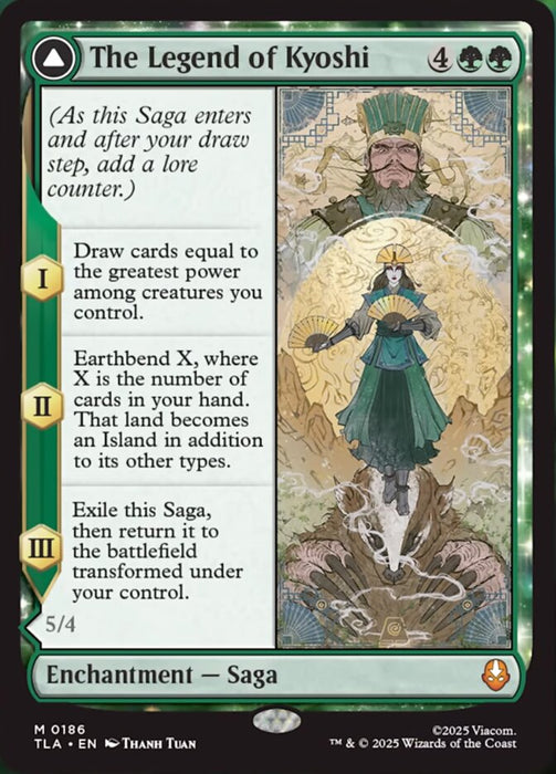 The Legend of Kyoshi // Avatar Kyoshi - Enchantment - Legendary (Foil)