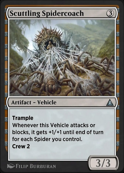 Scuttling Spidercoach - Spider-Mobile