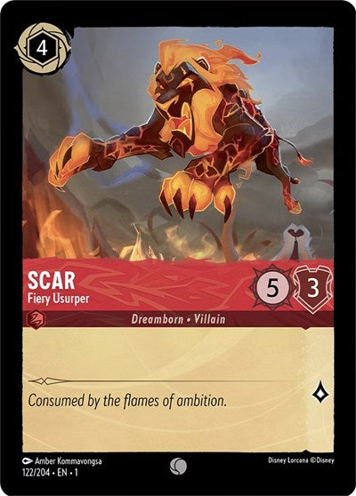 Scar - Fiery Usurper - Foil