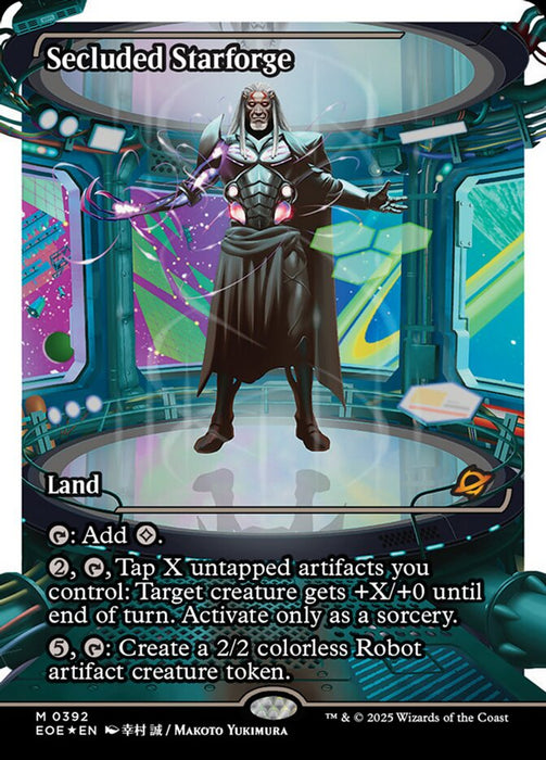 Secluded Starforge - Showcase (Foil)