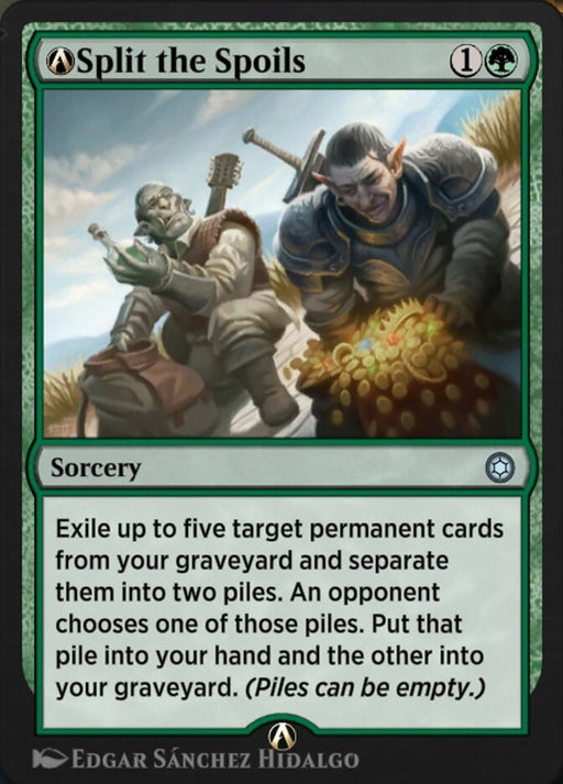 A-Split the Spoils