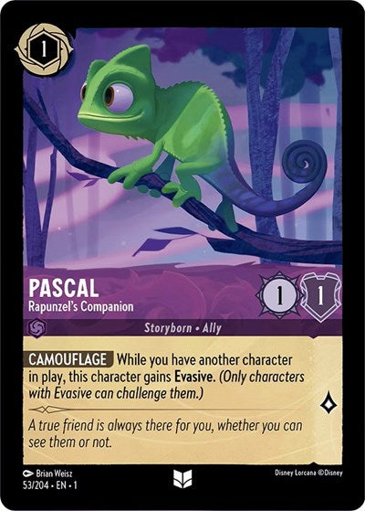Pascal - Rapunzel's Companion - Foil