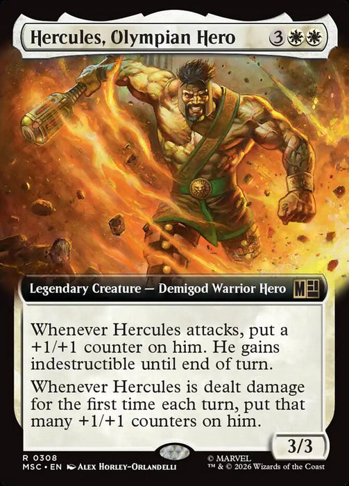 Hercules, Olympian Hero - Extended Art - Legendary