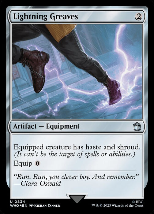 Lightning Greaves - Surge Foil (Foil)