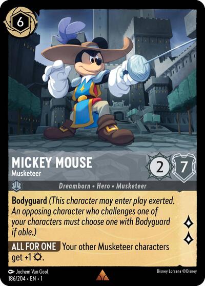 Mickey Mouse - Musketeer - Foil