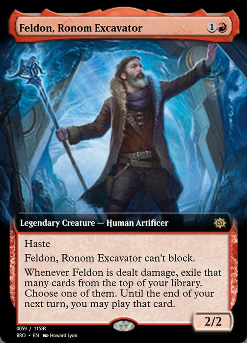 Feldon, Ronom Excavator - Legendary (Foil)