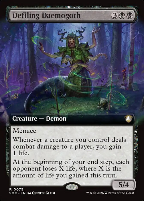 Defiling Daemogoth - Extended Art