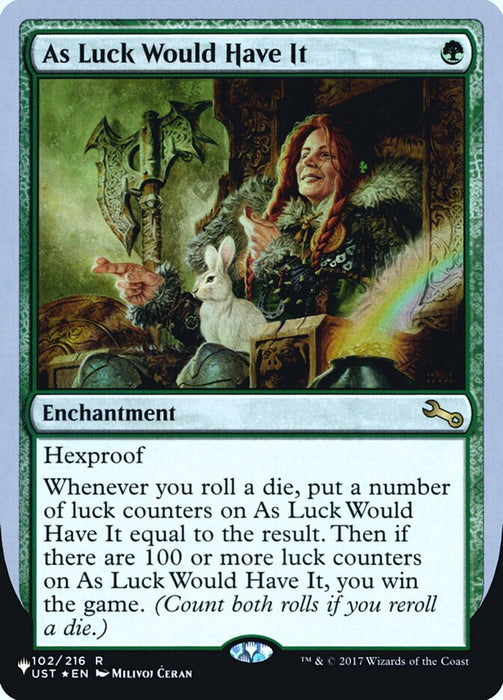 As Luck Would Have It (Foil)