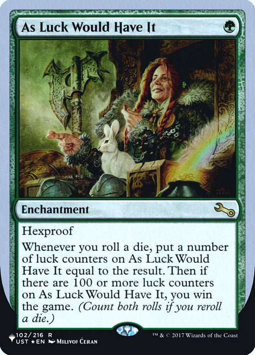 As Luck Would Have It (Foil)
