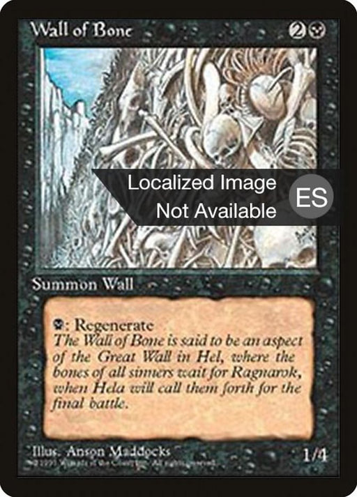 Muro de huesos - Wall of Bone