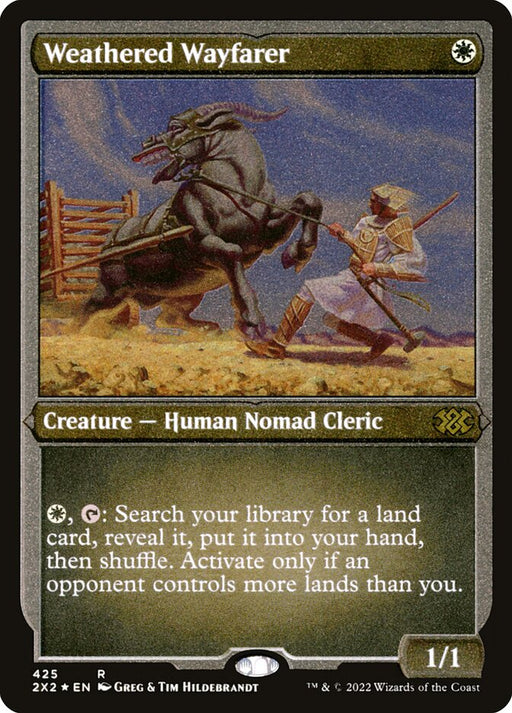Weathered Wayfarer - Etched - Inverted - Etched (Foil)