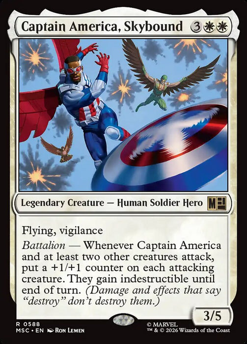 Captain America, Skybound - Legendary (Foil)