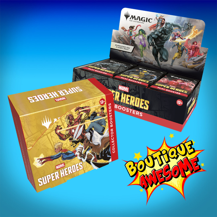 MTG Marvel Super Heroes - Combo #3 -Play Booster Box & Collector Box