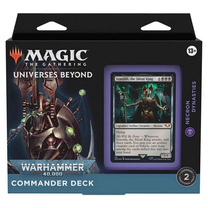 Universes Beyond - Warhammer 40K Commander Deck - Necron Dynasties