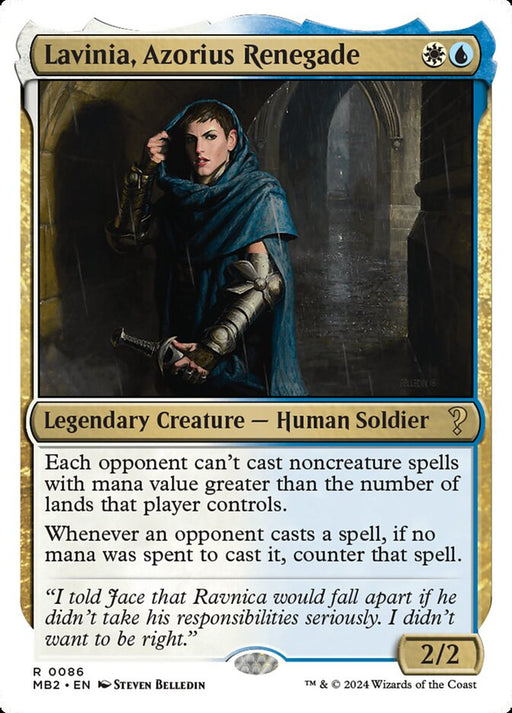 Lavinia, Azorius Renegade - Legendary