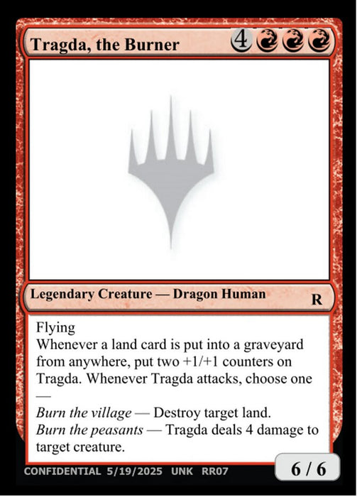 Tragda, the Burner