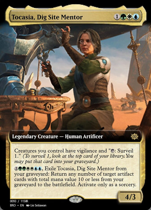 Tocasia, Dig Site Mentor - Legendary