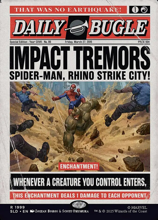 Impact Tremors - Borderless - Full Art