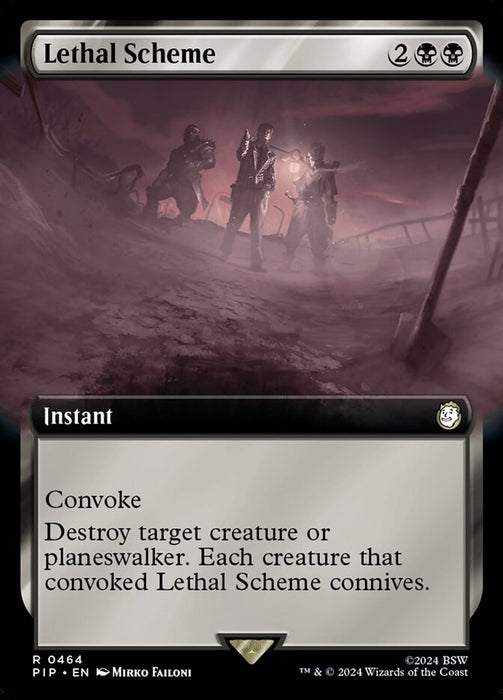 Lethal Scheme - Extended Art (Foil)