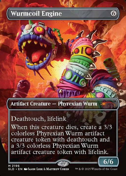 Wurmcoil Engine - Borderless - Full Art - Inverted