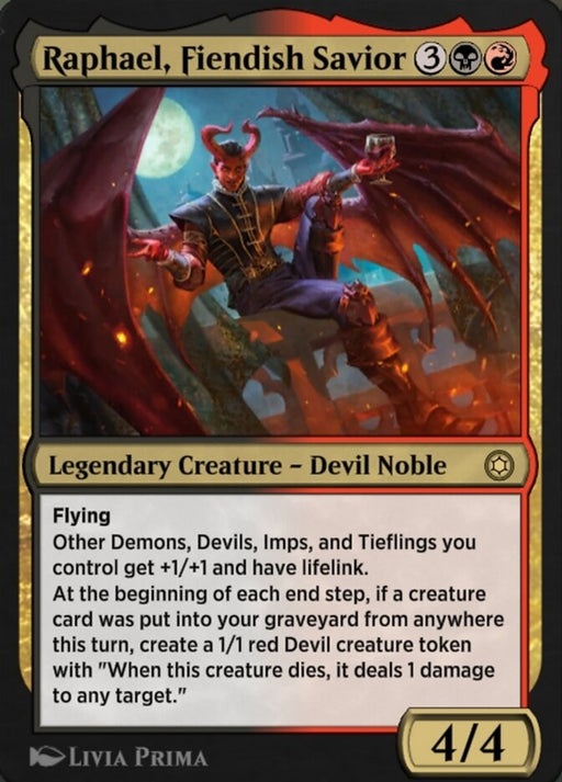 Raphael, Fiendish Savior - Legendary