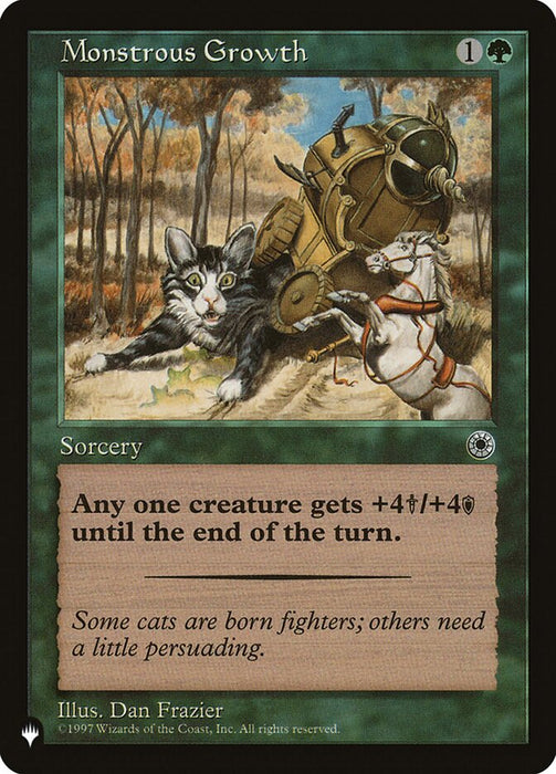 Monstrous Growth - Retro Frame