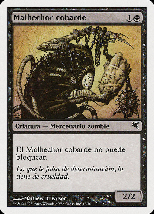 Malhechor cobarde - Spineless Thug