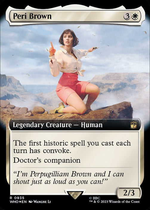 Peri Brown - Extended Art - Legendary - Surge Foil (Foil)