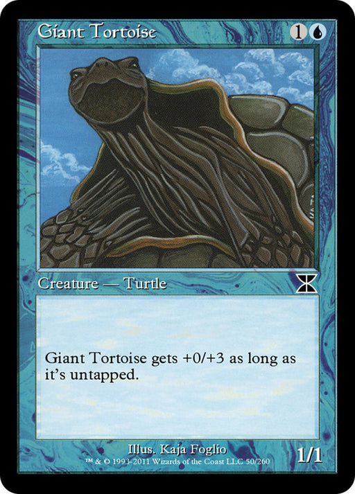 Giant Tortoise - Retro Frame (Foil)