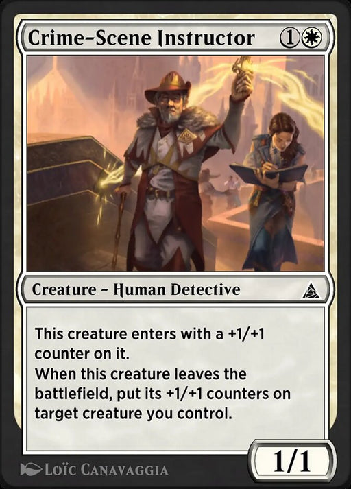 Crime-Scene Instructor - Selfless Police Captain