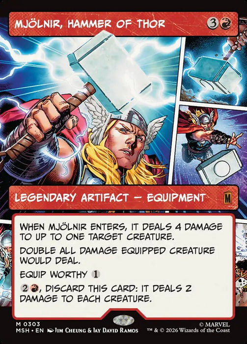 Mjölnir, Hammer of Thor - Borderless - Legendary - Showcase