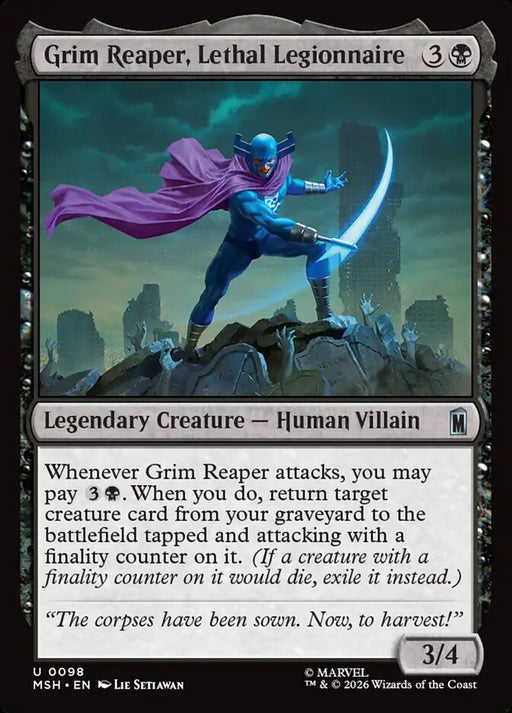 Grim Reaper, Lethal Legionnaire - Legendary (Foil)