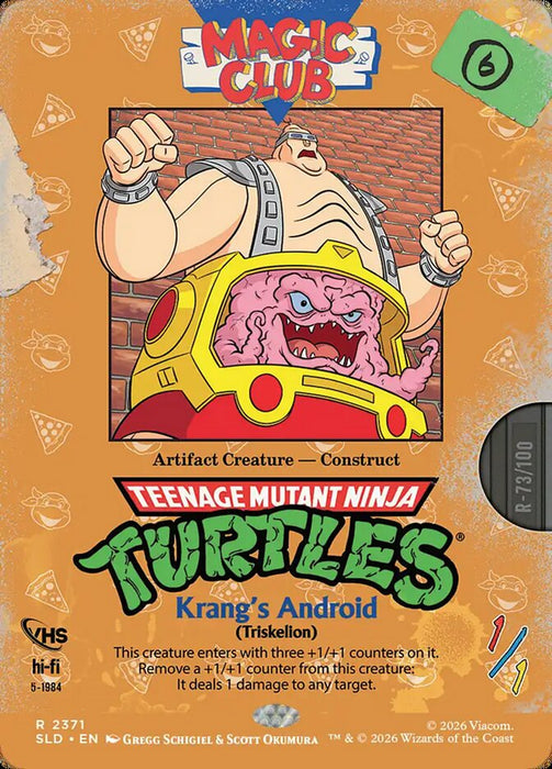 Krang's Android - Triskelion - Borderless - Full Art (Foil)