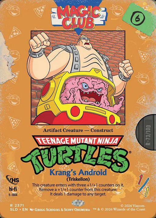 Krang's Android - Triskelion - Borderless - Full Art