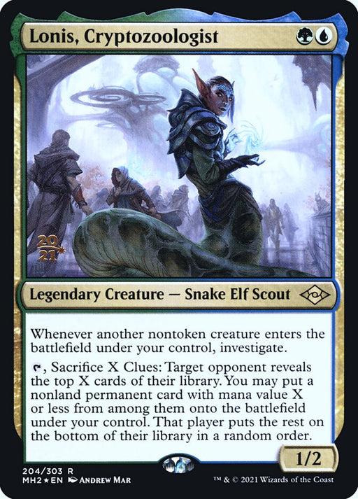 Lonis, Cryptozoologist - Legendary (Foil)