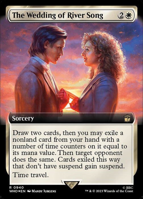 The Wedding of River Song - Extended Art - Surge Foil (Foil)