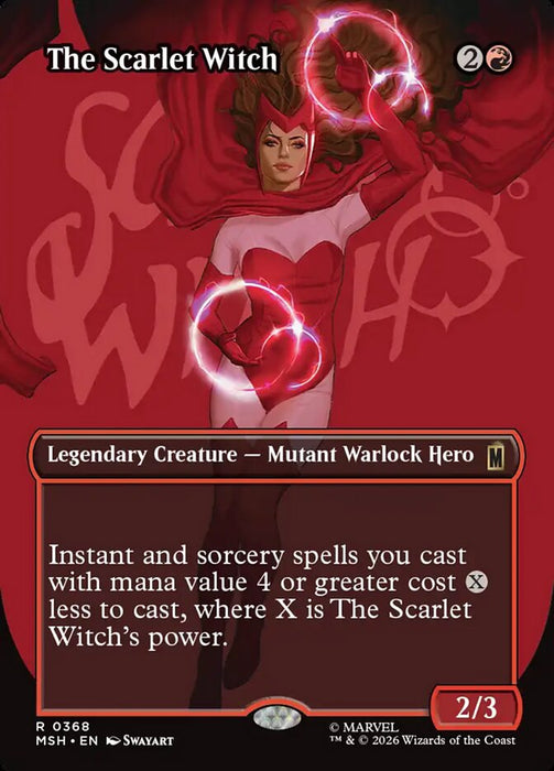 The Scarlet Witch - Borderless - Inverted - Legendary (Foil)