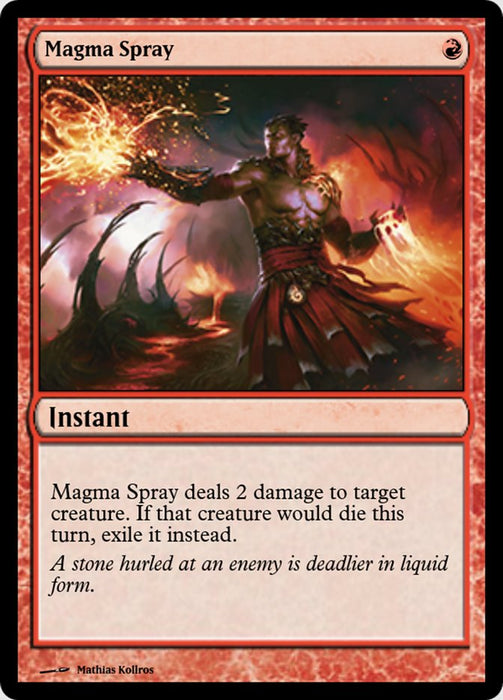 Magma Spray (Foil)