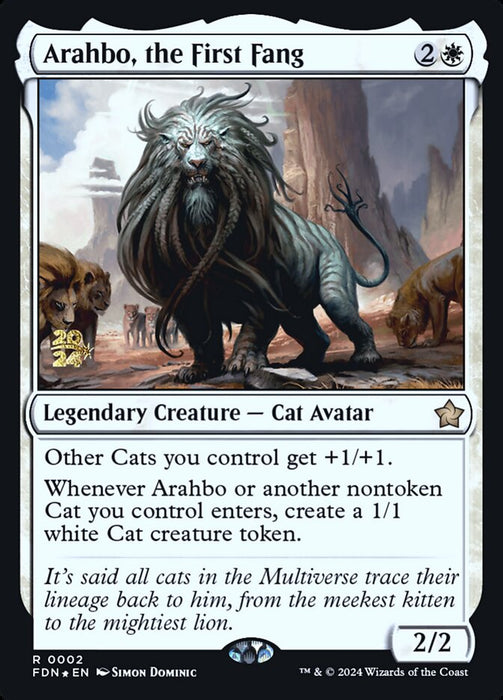 Arahbo, the First Fang - Legendary (Foil)