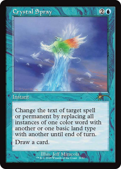 Crystal Spray - Retro Frame
