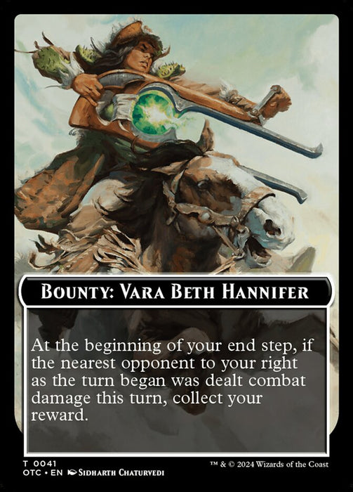 Bounty: Vara Beth Hannifer // Wanted! (Foil)