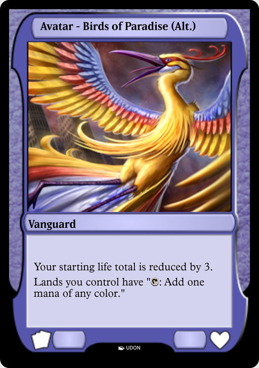 Birds of Paradise Avatar (Foil)