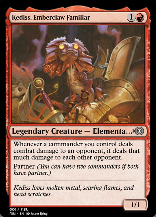 Kediss, Emberclaw Familiar - Legendary (Foil)